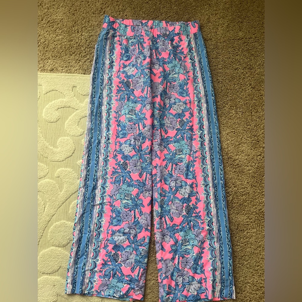 Lilly palazzo pants size small euc